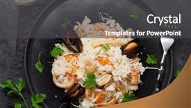  Presentation with wine cheese - Slide set consisting of top view with white wine background and a  colored foreground