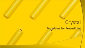  Presentation with pop art - PPT theme having top-view-yellow-aa-alkaline background and a light gray colored foreground