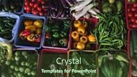  Presentation with circuit - Colorful PPT theme enhanced with top-view backdrop and a tawny brown colored foreground