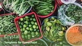  Presentation with circuit - Theme with top-view background and a tawny brown colored foreground