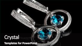  Presentation with gold black - Presentation design with topazes isolated on black background and a black colored foreground