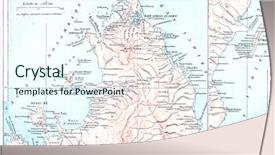  Presentation with map vintage - Audience pleasing slide deck consisting of health gardening hobby leisure environment backdrop and a light gray colored foreground