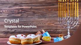  Presentation with hanukkah - Cool new PPT layouts with tora - beautiful composition for hanukkah backdrop and a gray colored foreground