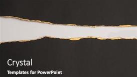  Presentation with paper line - Slides featuring torn-black-and-white-empty background and a dark gray colored foreground