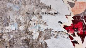  Presentation with bulletin board - Audience pleasing PPT layouts consisting of torn-bulletin-board-with-scraps backdrop and a light gray colored foreground