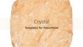  Presentation with torn paper - Presentation theme having torn-empty-beige-pieces-texture background and a lemonade colored foreground