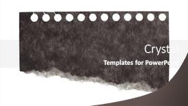  Presentation with black paper texture black - Slides enhanced with torn-empty-old-black-grunge and a dark gray colored foreground