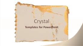  Presentation with torn paper collection of old - Presentation design enhanced with torn-empty-old-grunge-gold background and a lemonade colored foreground