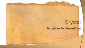  Presentation with painting old - Slides having torn-empty-old-grunge-gold background and a yellow colored foreground