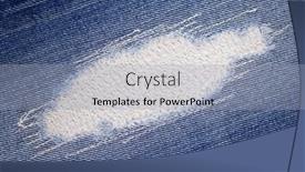  Presentation with jeans - PPT theme having torn-jeans-denim-background-texture background and a light gray colored foreground