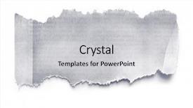  Presentation with natural - Amazing slide deck having torn newspaper ready for your backdrop and a light gray colored foreground