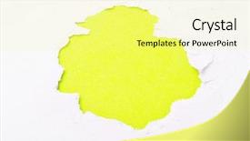  Presentation with torn paper - Amazing slides having torn paper banner isolated backdrop and a  colored foreground