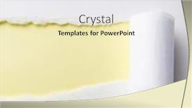  Presentation with torn paper - Beautiful slide set featuring torn-paper-with-blank-space backdrop and a white colored foreground