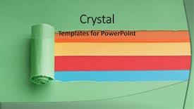  Presentation with torn paper - Audience pleasing slide set consisting of torn paper with space backdrop and a  colored foreground