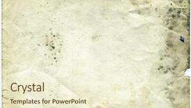  Presentation with aging - Colorful slides enhanced with torn picture - aging photographic paper backdrop and a cream colored foreground