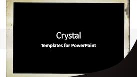  Presentation with vintage - Presentation consisting of torn picture - vintage photo isolated on white background and a black colored foreground