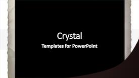  Presentation with vector - Slide set consisting of torn picture - vintage photograph vector background and a black colored foreground