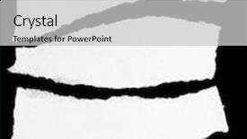  Presentation with black paper - Presentation theme with torn pieces of paper on black background background and a light gray colored foreground