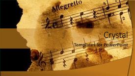  Presentation with hamilton the musical - Slides consisting of torn sheet - grungy musical background background and a gold colored foreground