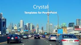  Presentation with toronto - Cool new slides with toronto-canada-july-3-toronto backdrop and a teal colored foreground