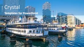  Presentation with toronto - Colorful PPT theme enhanced with toronto-ontario-canada-oct-29 backdrop and a teal colored foreground