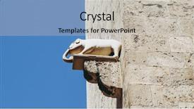  Presentation with tower - Colorful slide deck enhanced with torre dell elefante meaning tower backdrop and a  colored foreground