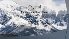 Presentation with chile - Slide deck consisting of torres-del-paine-peaks-coming background and a light gray colored foreground
