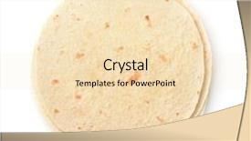  Presentation with flat - Audience pleasing presentation theme consisting of tortilla - top view of wheat flat backdrop and a lemonade colored foreground