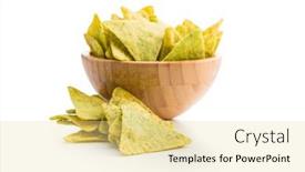  Presentation with jalapeno - Slides enhanced with tortilla-chips-with-the-flavor background and a blonde colored foreground