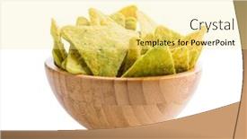  Presentation with jalapeno - Slide deck having tortilla-chips-with-the-flavor background and a blonde colored foreground