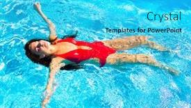  Presentation with bliss - Amazing slides having total bliss backdrop and a cyan colored foreground