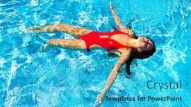  Presentation with bliss - Presentation design having total bliss background and a cyan colored foreground