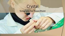  Presentation with repair - Amazing PPT theme having toth - watch production or clock repair backdrop and a coral colored foreground