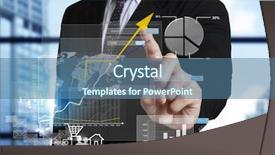  Presentation with touch screen - Colorful slides enhanced with background top view delicious vegetarian backdrop and a light gray colored foreground.