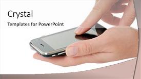  Presentation with touch screen - Presentation design having touch screen background and a white colored foreground