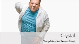  Presentation with arabic music arab man playing - Theme having touching back with hand muscular background and a  colored foreground