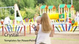  Presentation with end of summer - Audience pleasing presentation consisting of touchy little boy backdrop and a lemonade colored foreground