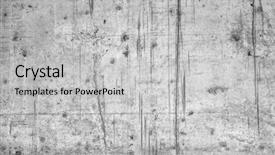  Presentation with cracked concrete vintage wall - Cool new slides with tough built - simple concrete wall background backdrop and a  colored foreground