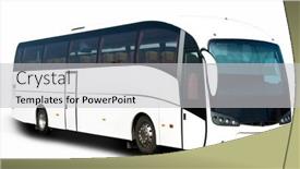  Presentation with tour - Colorful slides enhanced with tour-bus-see-my-collection backdrop and a light gray colored foreground