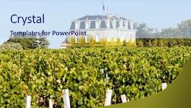  Presentation with tour and travel - Amazing presentation design having tour by bordeaux region france backdrop and a sky blue colored foreground