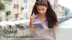  Presentation with old young - Colorful PPT theme enhanced with tour in old church backdrop and a light gray colored foreground