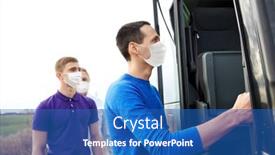  Presentation with health tourism - PPT layouts enhanced with tourism-and-health-concept-concept background and a teal colored foreground