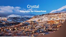  Presentation with ski - Slide deck enhanced with awesome fabulous passion friendship group background and a gray colored foreground