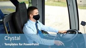  Presentation with health tourism - Slide set featuring tourism-health-and-people-concept background and a teal colored foreground