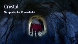  Presentation with cooperative - Presentation theme consisting of bolivia image has high level background and a wine colored foreground