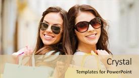  Presentation with tourism - Colorful PPT layouts enhanced with consommateur touristique - shopping and tourism concept backdrop and a lemonade colored foreground