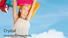  Presentation with tourism - Amazing PPT layouts having consommateur touristique - shopping and tourism concept backdrop and a light blue colored foreground