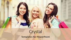  Presentation with tourism - Audience pleasing presentation design consisting of consommateur touristique - shopping and tourism concept backdrop and a  colored foreground