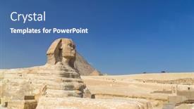  Presentation with tourists - PPT layouts featuring tourists-around-the-great-sphinx background and a  colored foreground