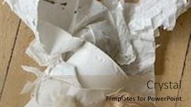  Presentation with ginger - Slide deck with tow-view-of-a-ginger background and a coral colored foreground